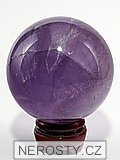 amethyst, sphere