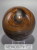 hematite, tiger eye