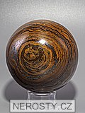 hematite, tiger eye