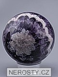 amethyst, sphere