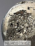 pyrite, sphere