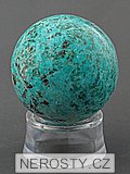 chrysocolla, sphere