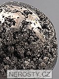 pyrite, sphere