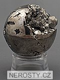 pyrite, sphere