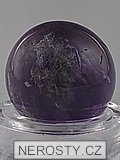 amethyst, sphere