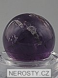 amethyst, sphere