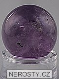 amethyst, sphere