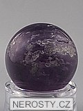 amethyst, sphere