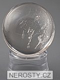 rock crystal, sphere