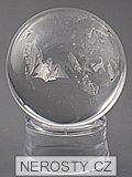 rock crystal, sphere