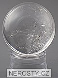 rock crystal, sphere